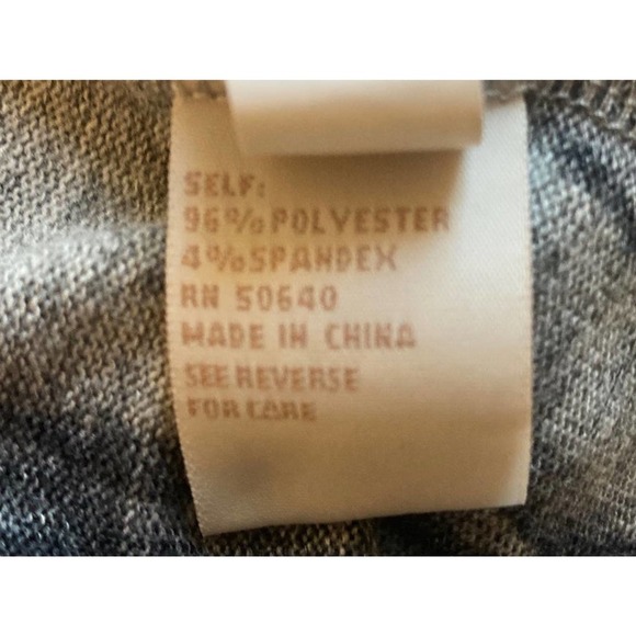 Jonathan Martin Gray Feather Print Dress - Size 6 - Picture 4 of 6